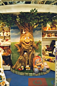Árvore para decoração da Loja de brinquedos Circus - Shopping Riosul